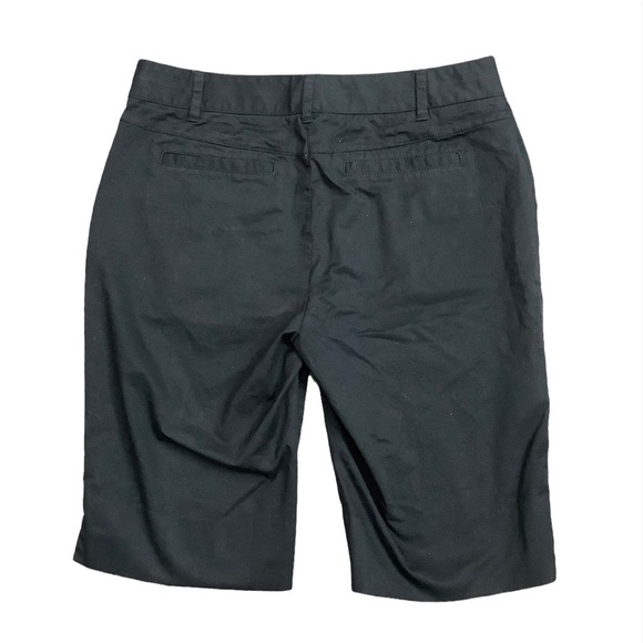 Women's Cutter & Buck Golf 6 S Small Chino Khakis Shorts Bermuda Black Stretch - Picture 6 of 10